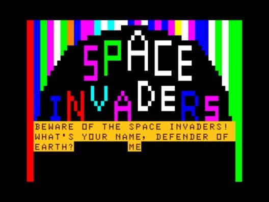 Color Space Invaders cover art