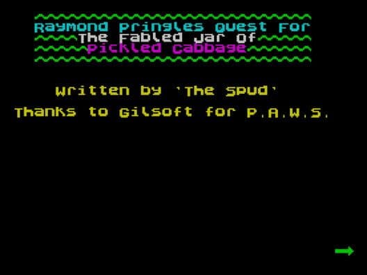 Raymond Pringle's Quest for the Fabled Jar of Pickled Cabbage cover art