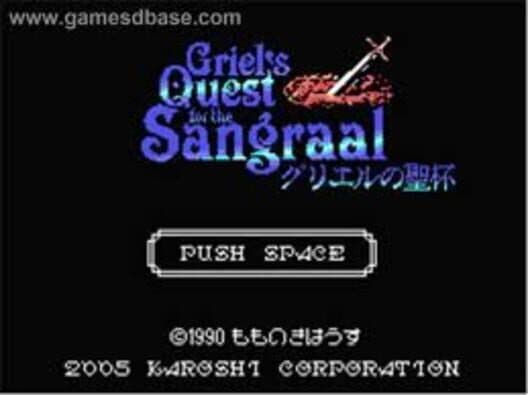 Griel's Quest for the Sangraal cover art