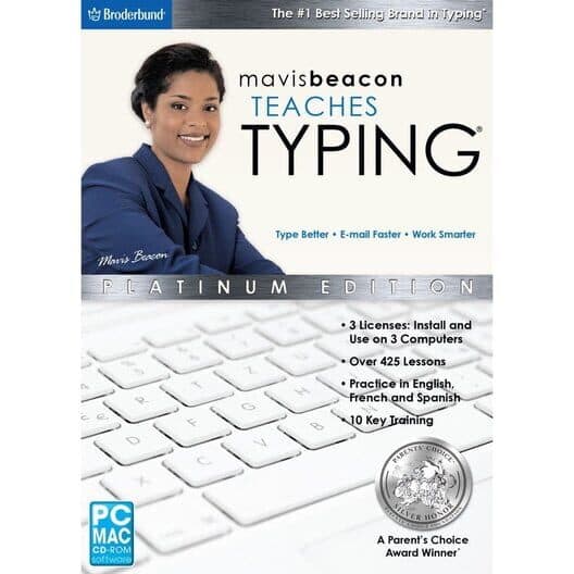 Mavis Beacon Teaches Typing: Platinum Edition cover art