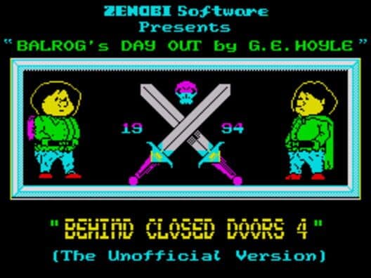 Behind Closed Doors 4: Balrog's Day Out cover art