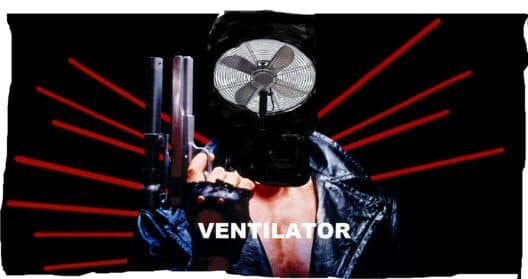 Ventilator cover art