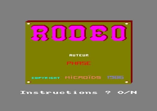 Rodeo cover art