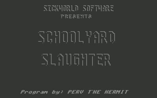 Schoolyard Slaughter cover art