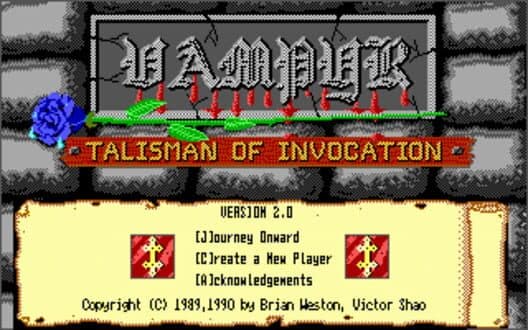 Vampyr: Talisman of Invocation cover art