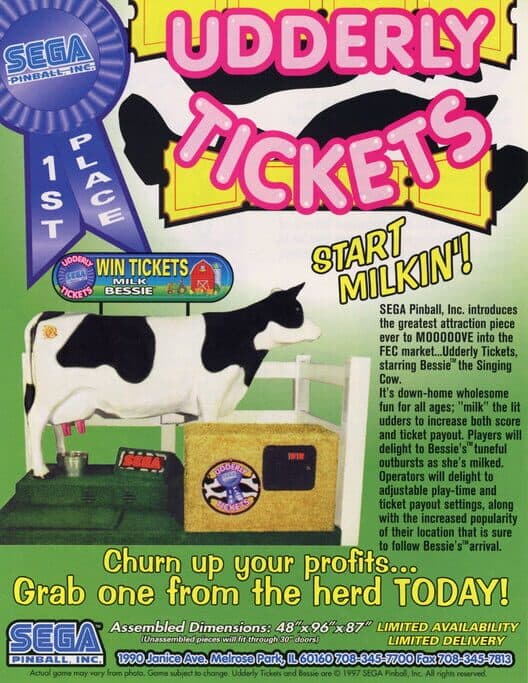 Udderly Tickets cover art