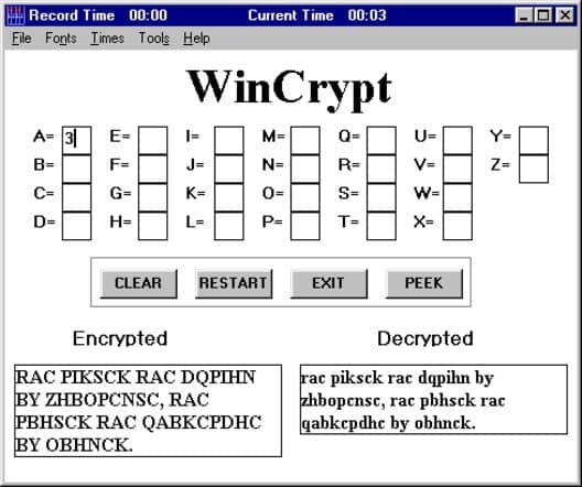 WinCrypt cover art