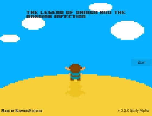 The Legend of Damon and the Ongoing Infection cover art