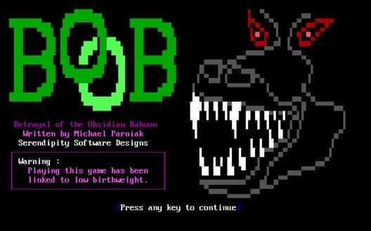 Betrayal of the Obsidian Baboon cover art