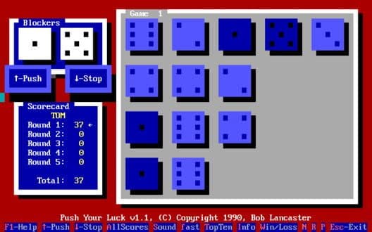 MicroLink Push Your Luck cover art