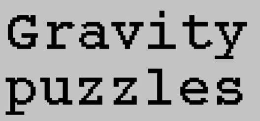 Gravity puzzles cover art