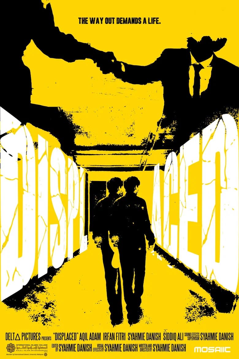 DISPLACED short film cover art