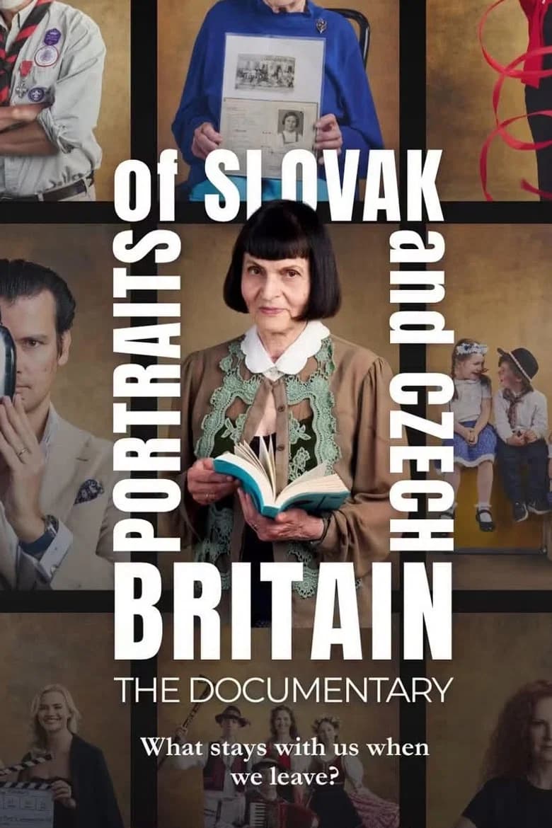 Portraits of Slovak and Czech Britain cover art