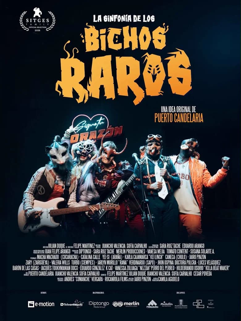 La Sinfonía de los Bichos raros cover art