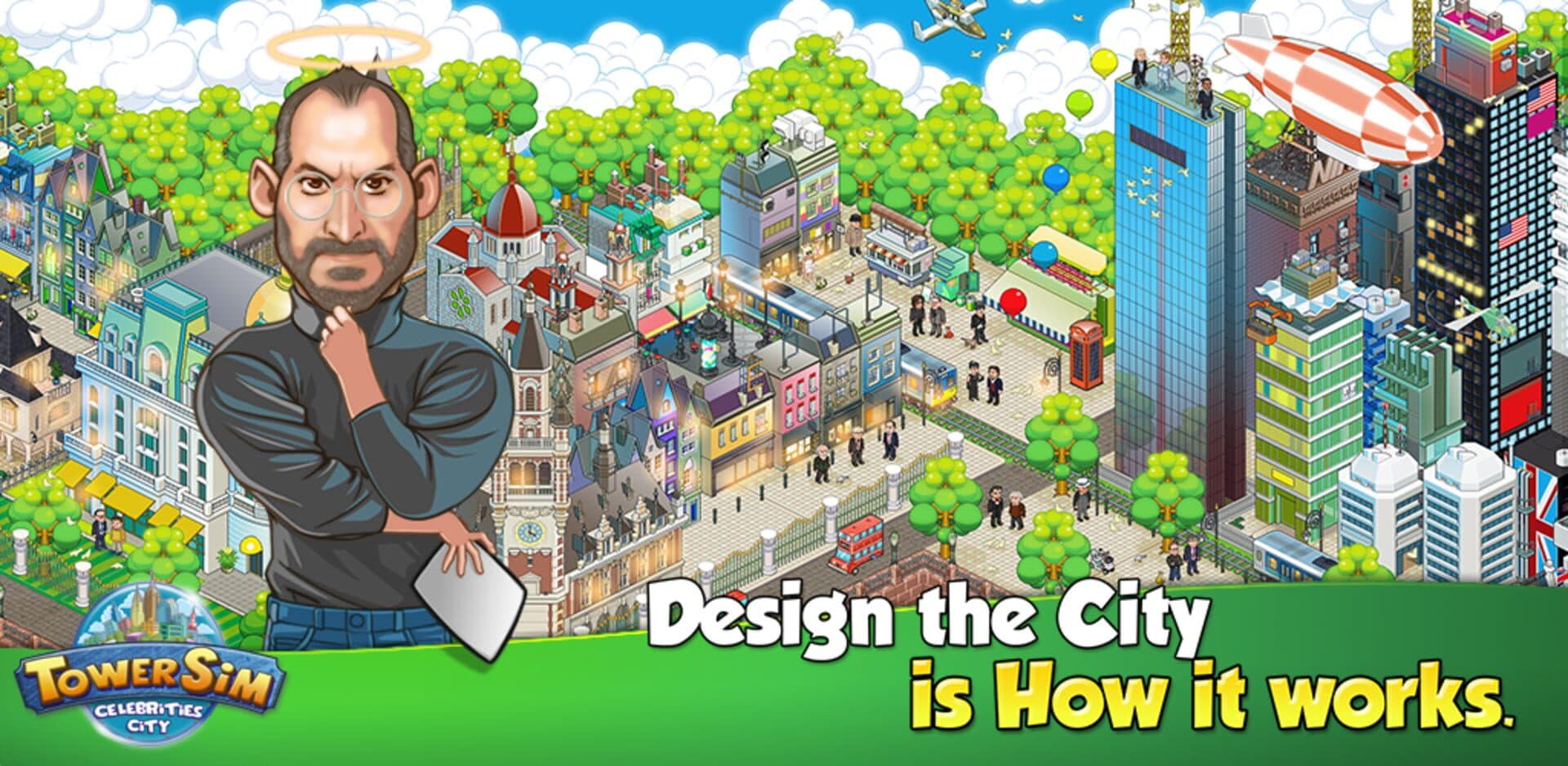 Tower Sim: Pixel Tycoon City cover art