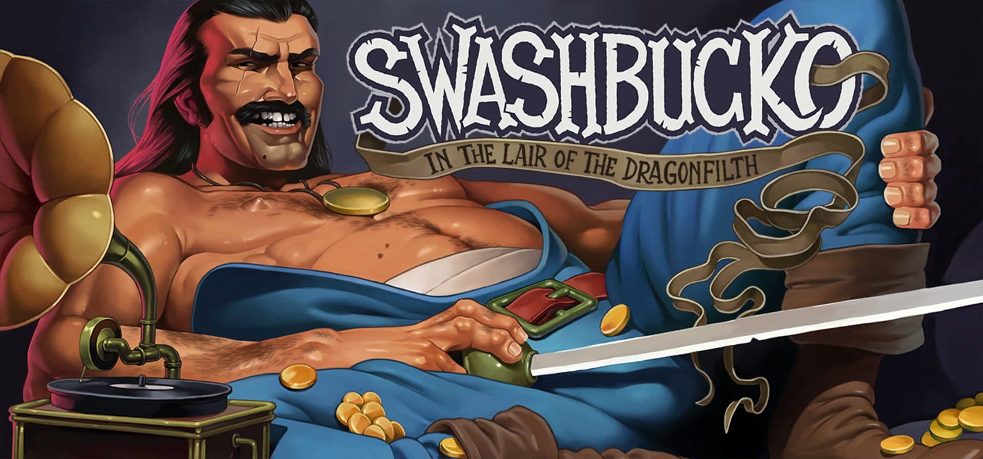 Swashbucko: In the Lair of the Dragon Filth cover art