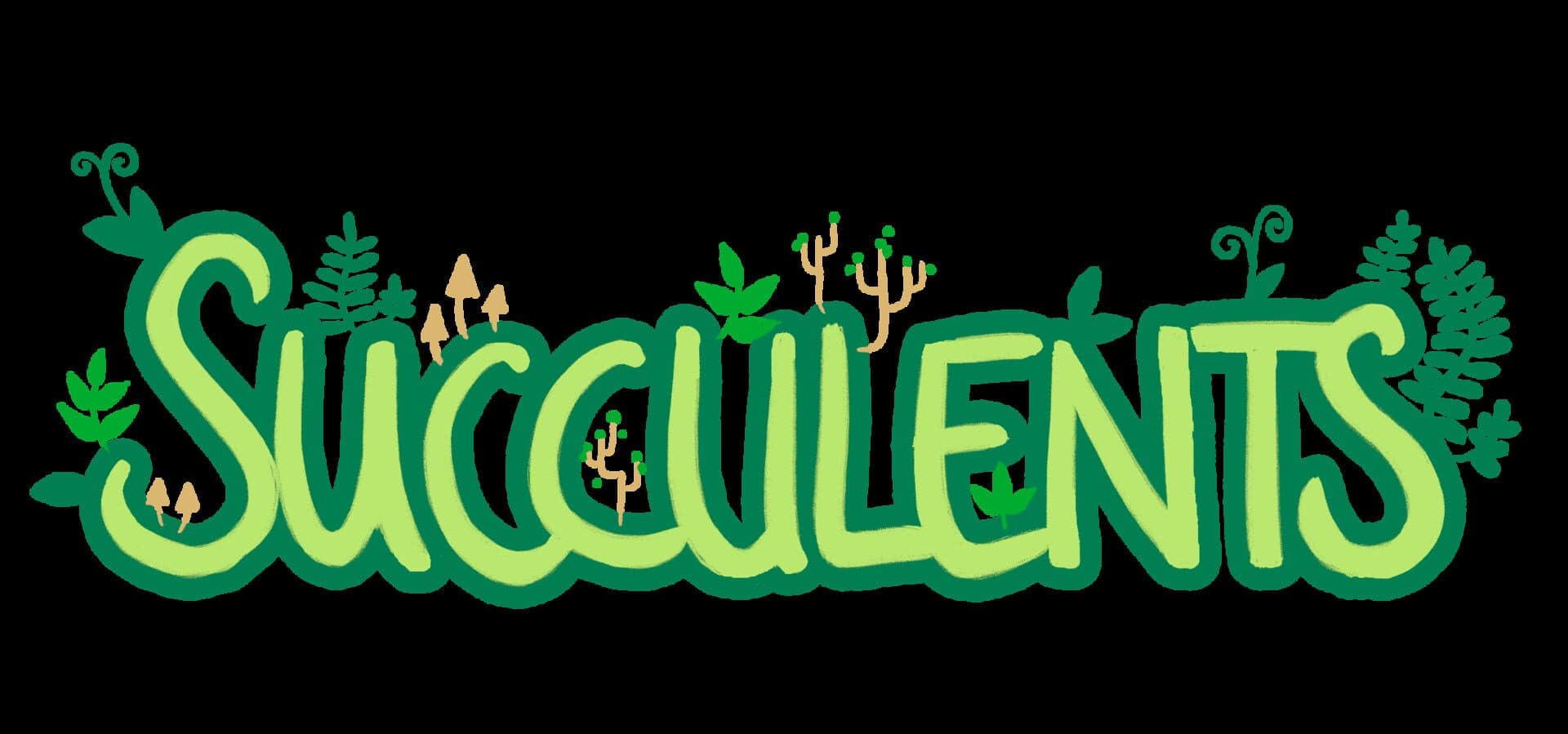 Succulents cover art