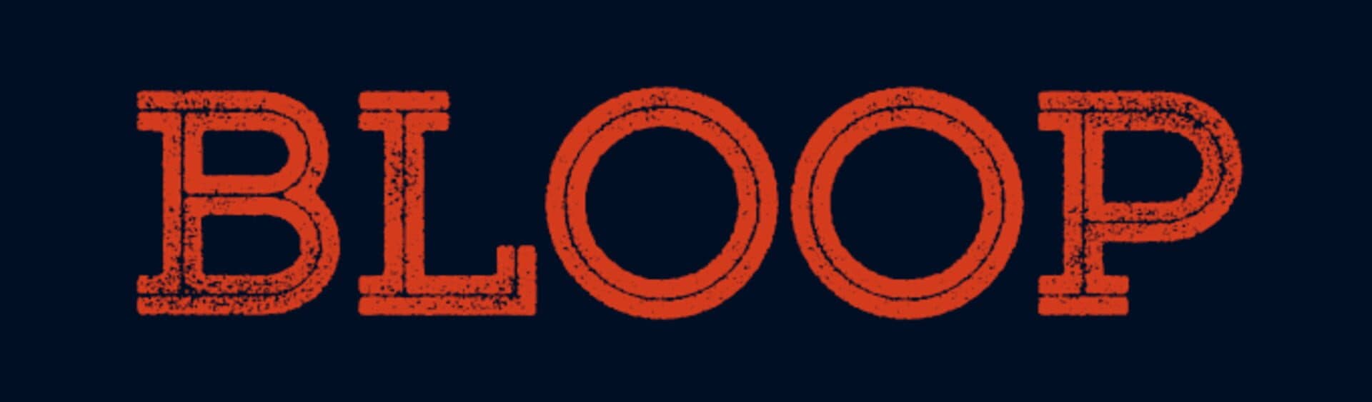 Bloop cover art