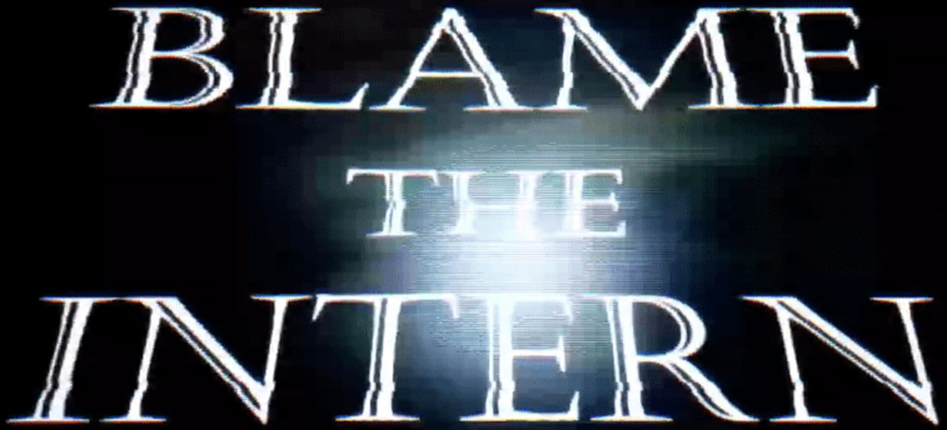 Blame the Intern cover art