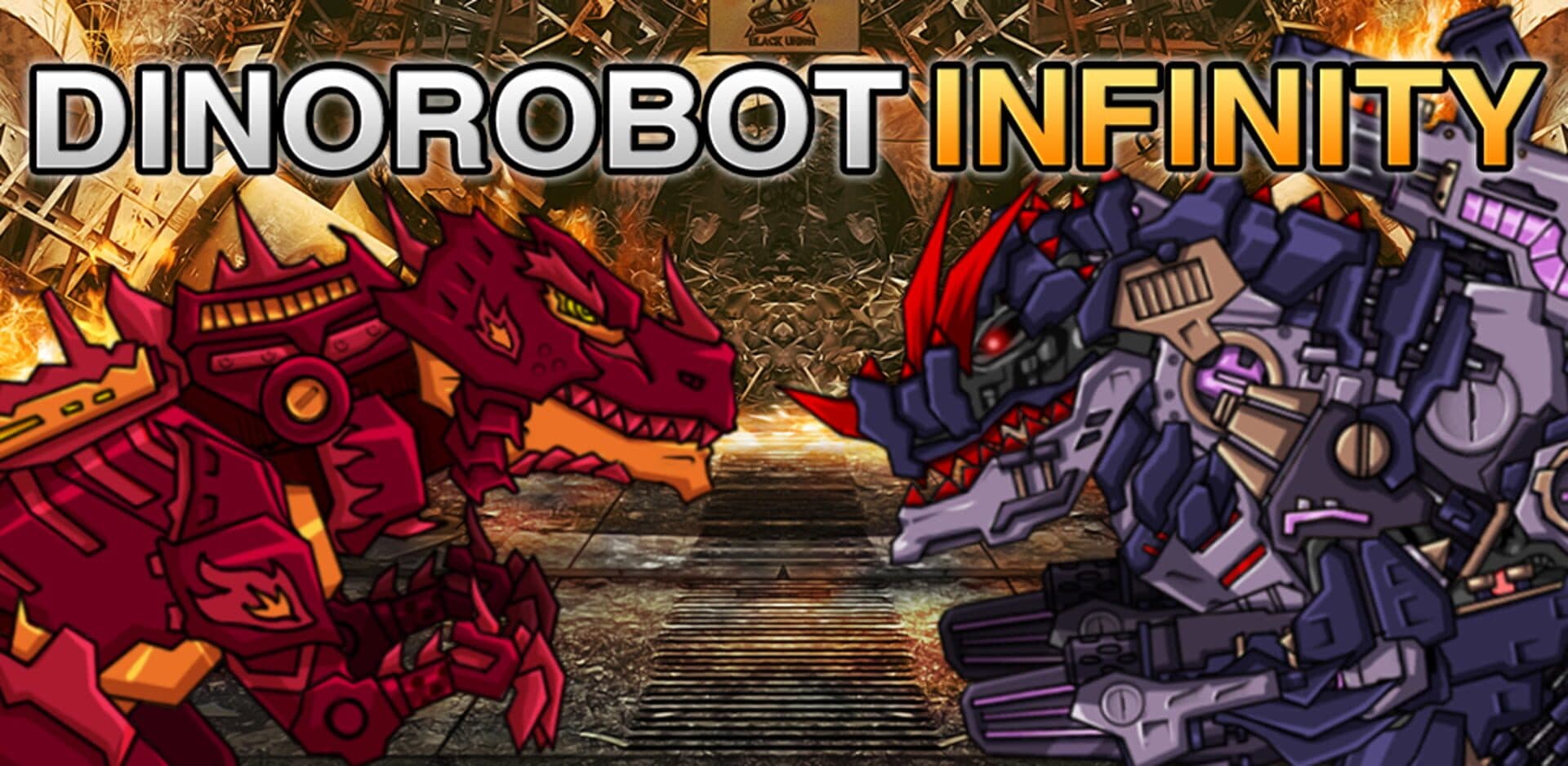Dino Robot Infinity cover art