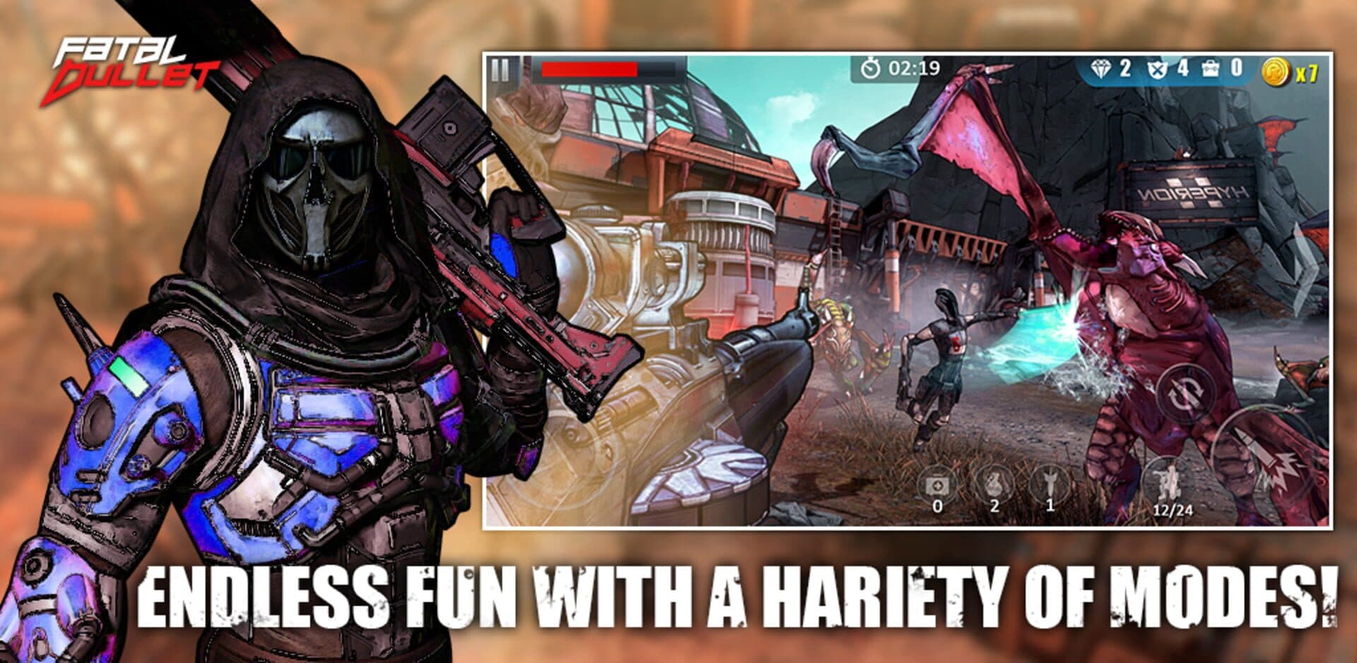 Fatal Bullet cover art
