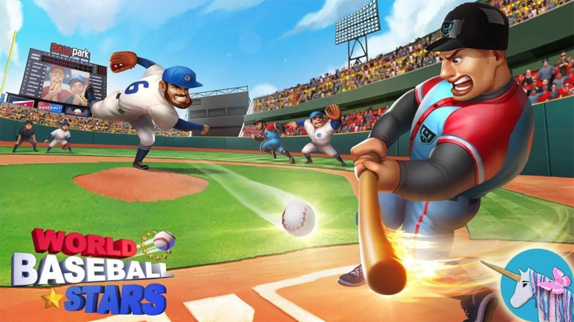 World Baseball Stars cover art