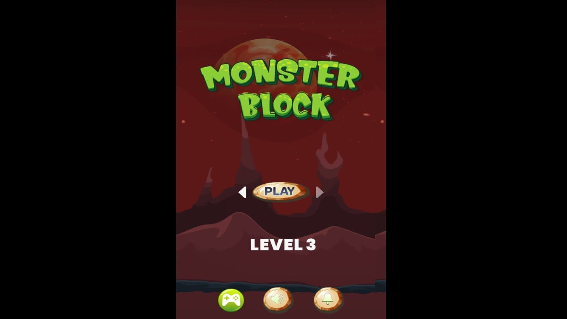 Monster Block Game cover art