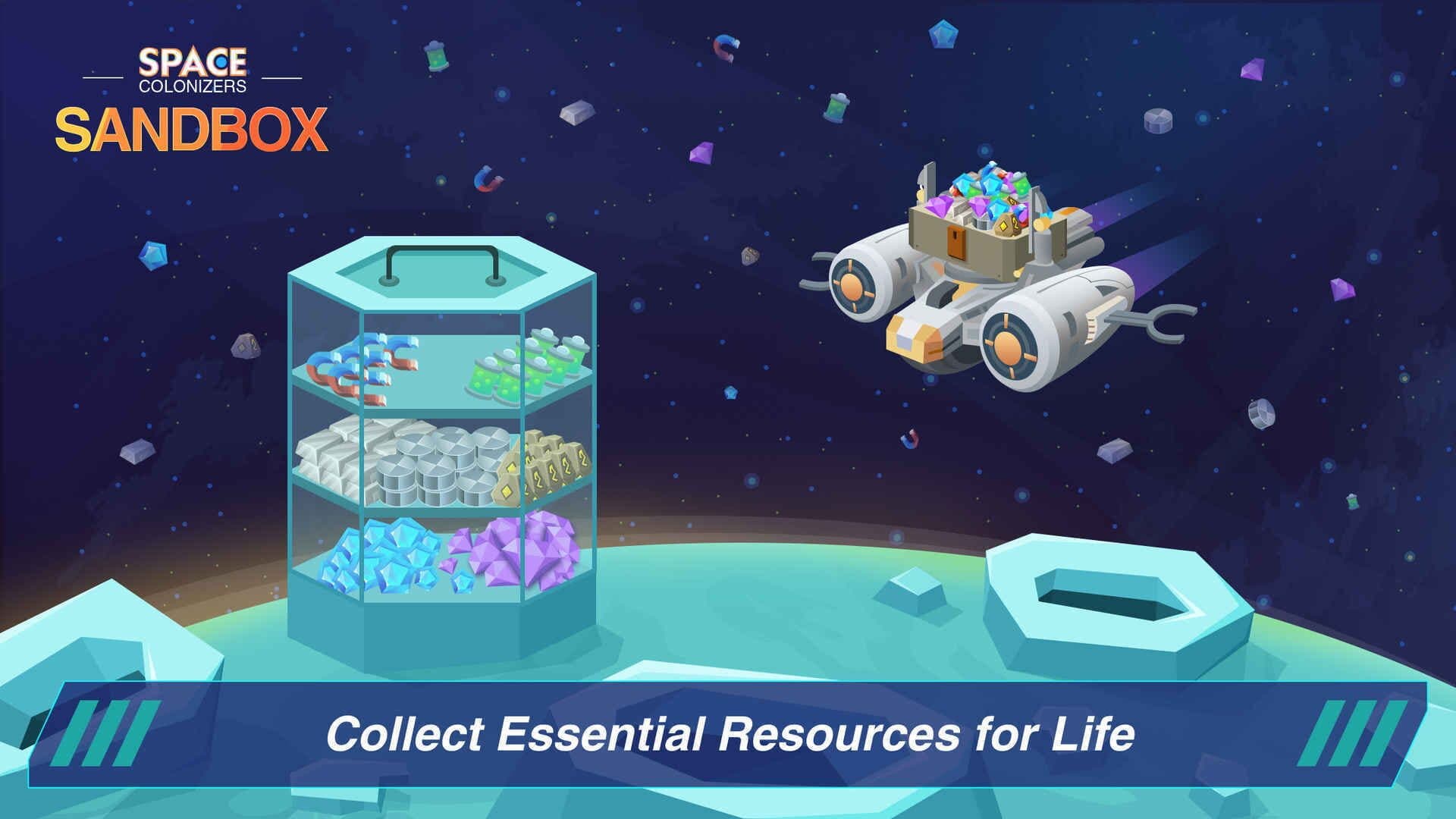 Space Colonizers: The Sandbox cover art
