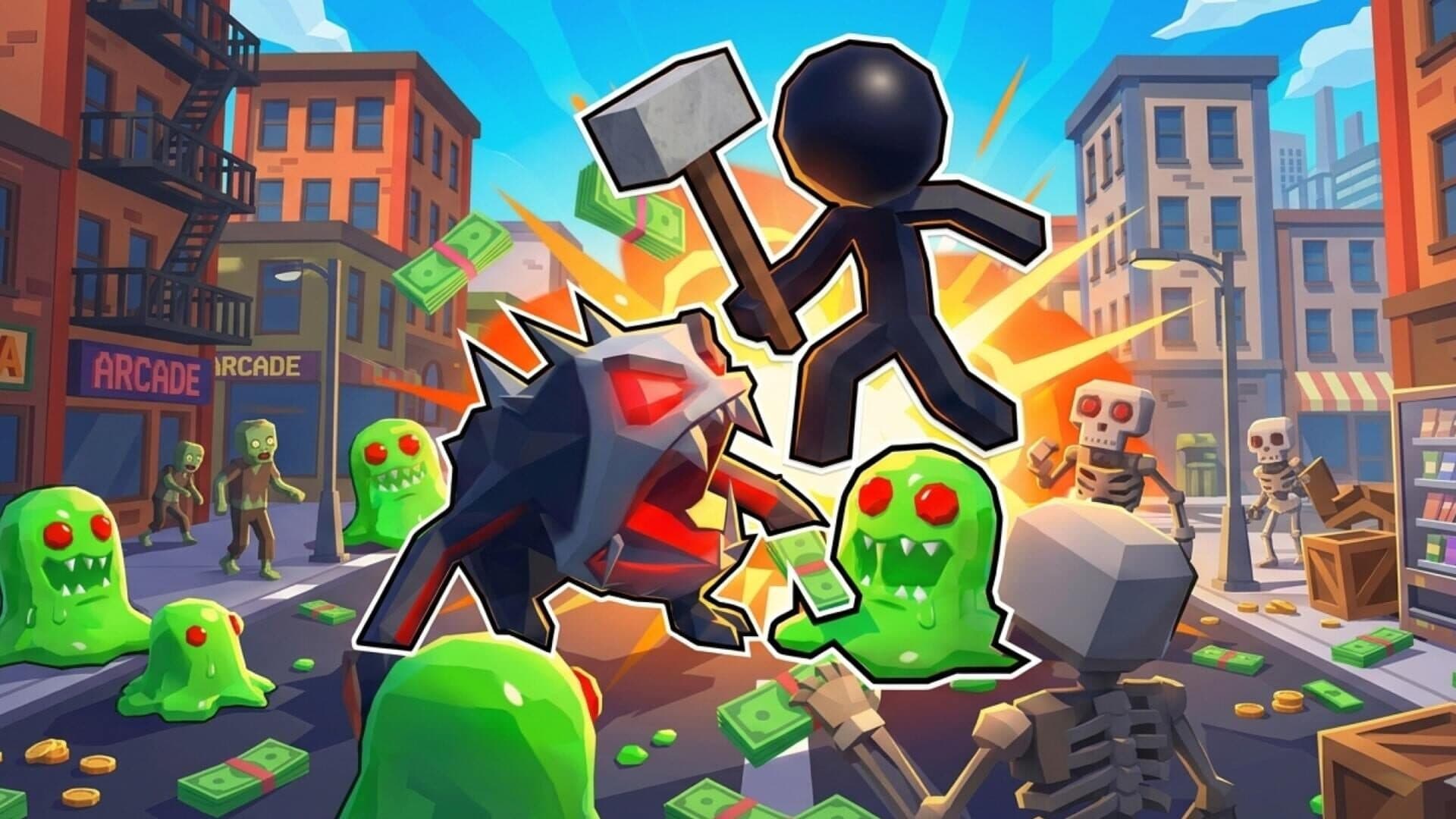 Stickman Monster Battle 3D cover art