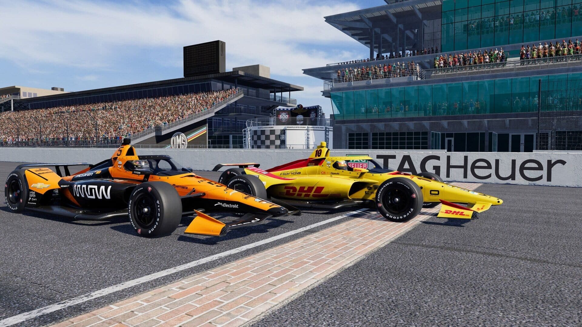 Indycar Racing: The Game cover art