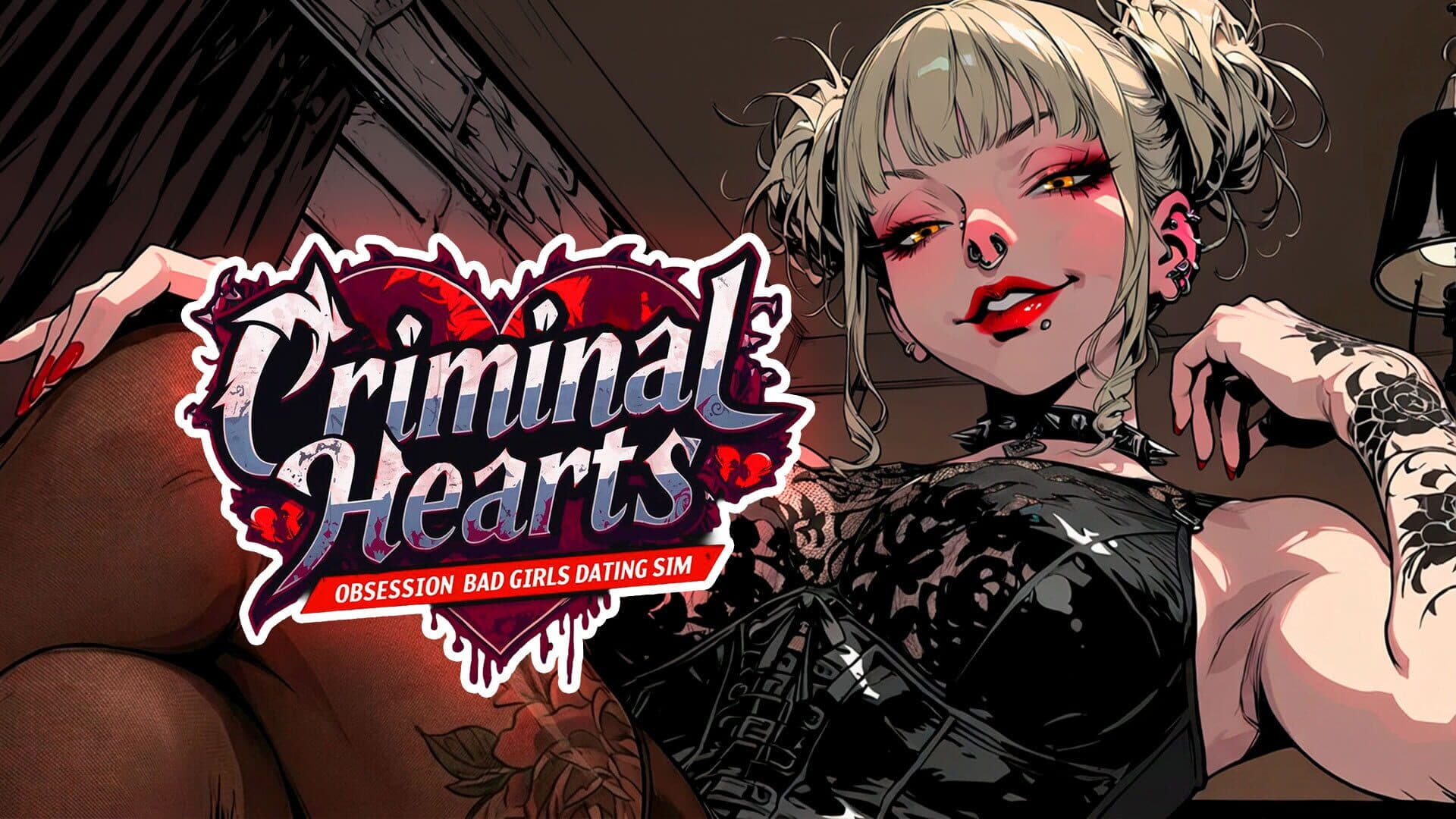 Criminal Hearts: Obsession Bad Girls Dating Sim cover art