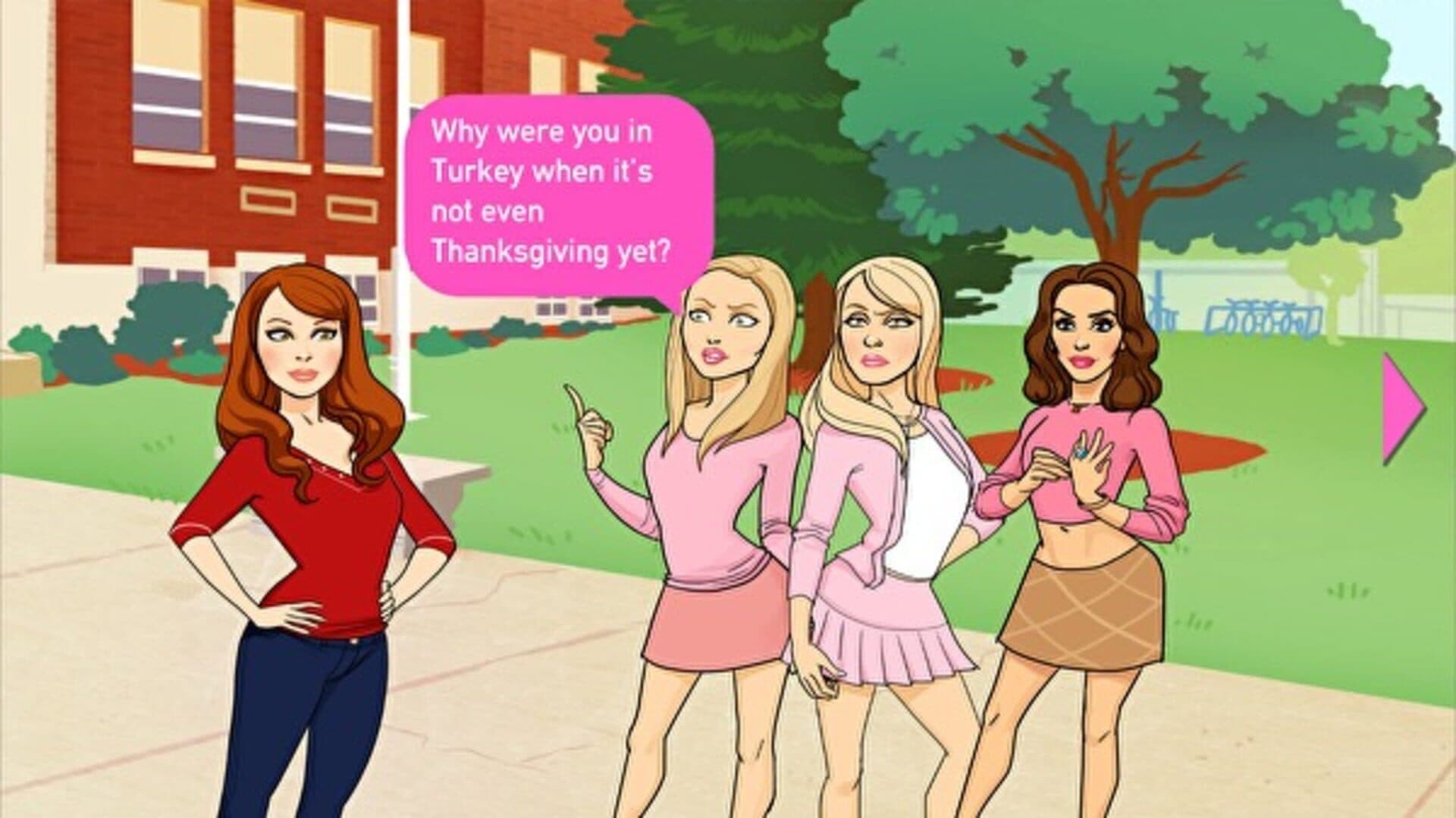 Mean Girls: The Game cover art