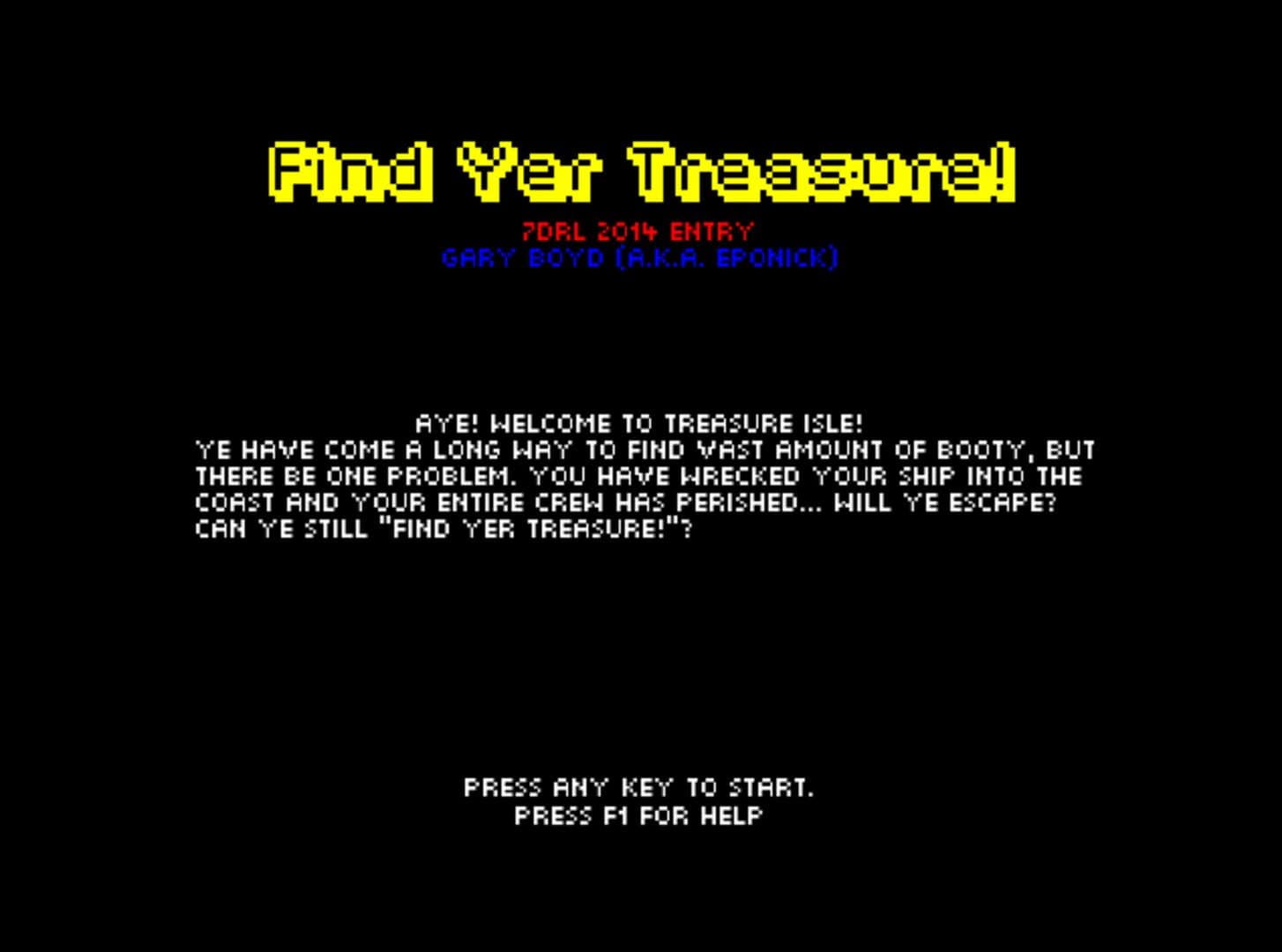Find Yer Treasure! cover art