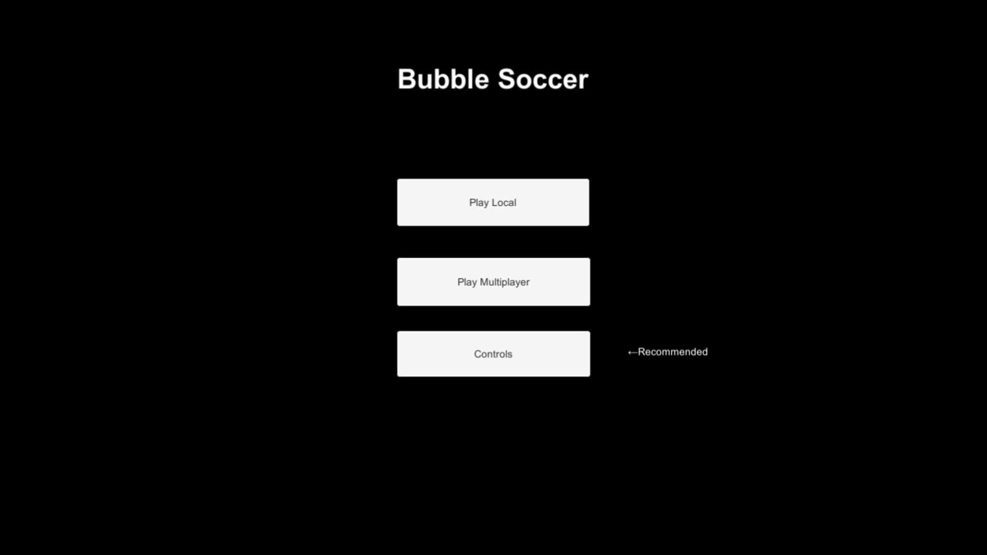 Bubble Soccer cover art