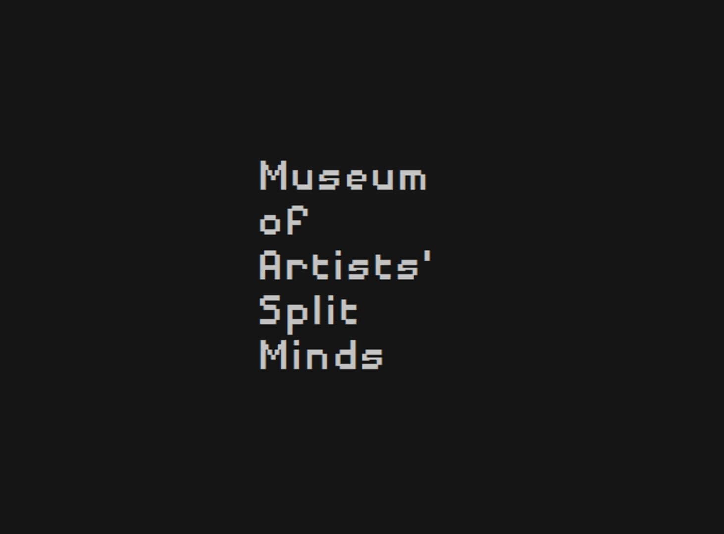 Museum of Artists' Split Minds cover art