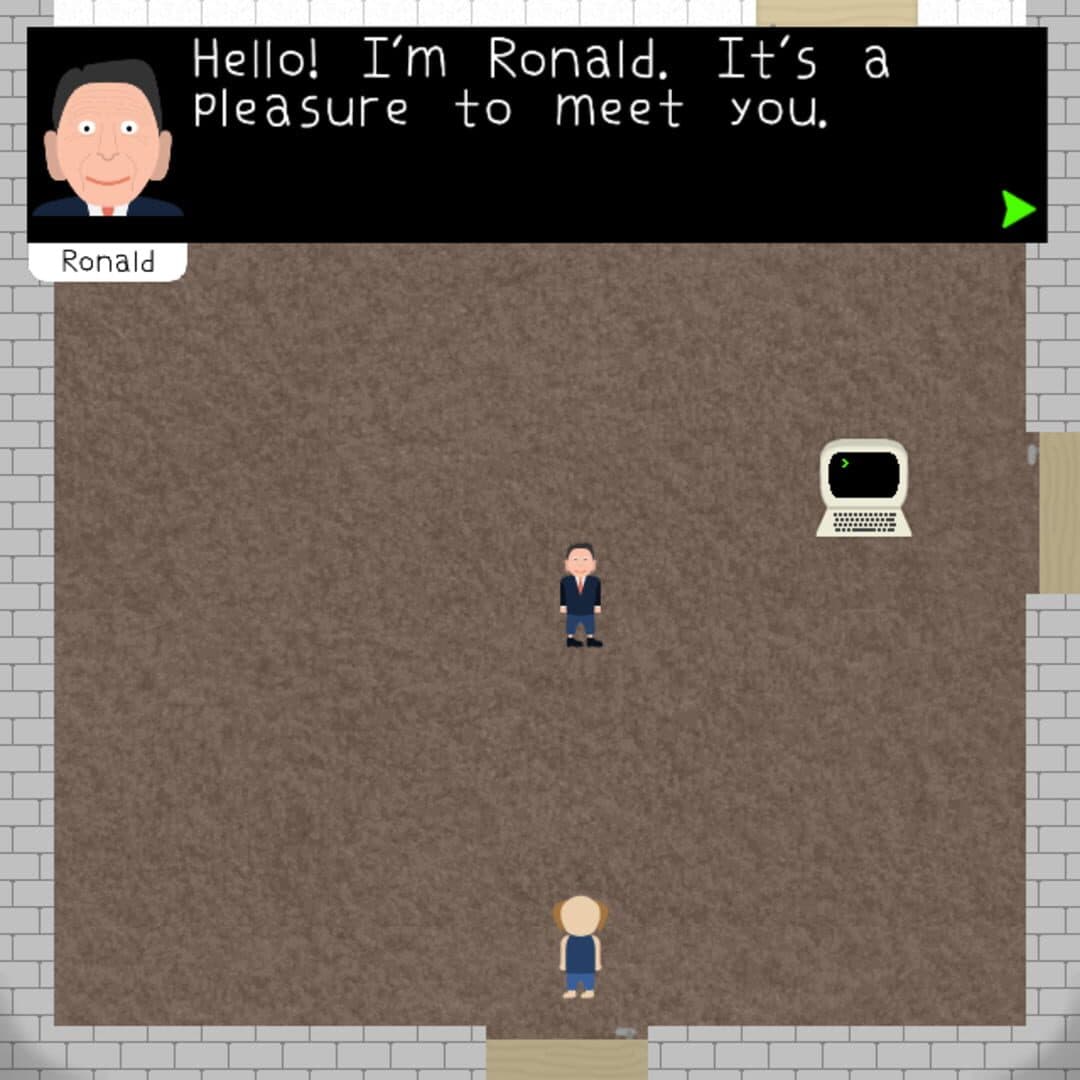 Ronald Regan Teaches Typing cover art