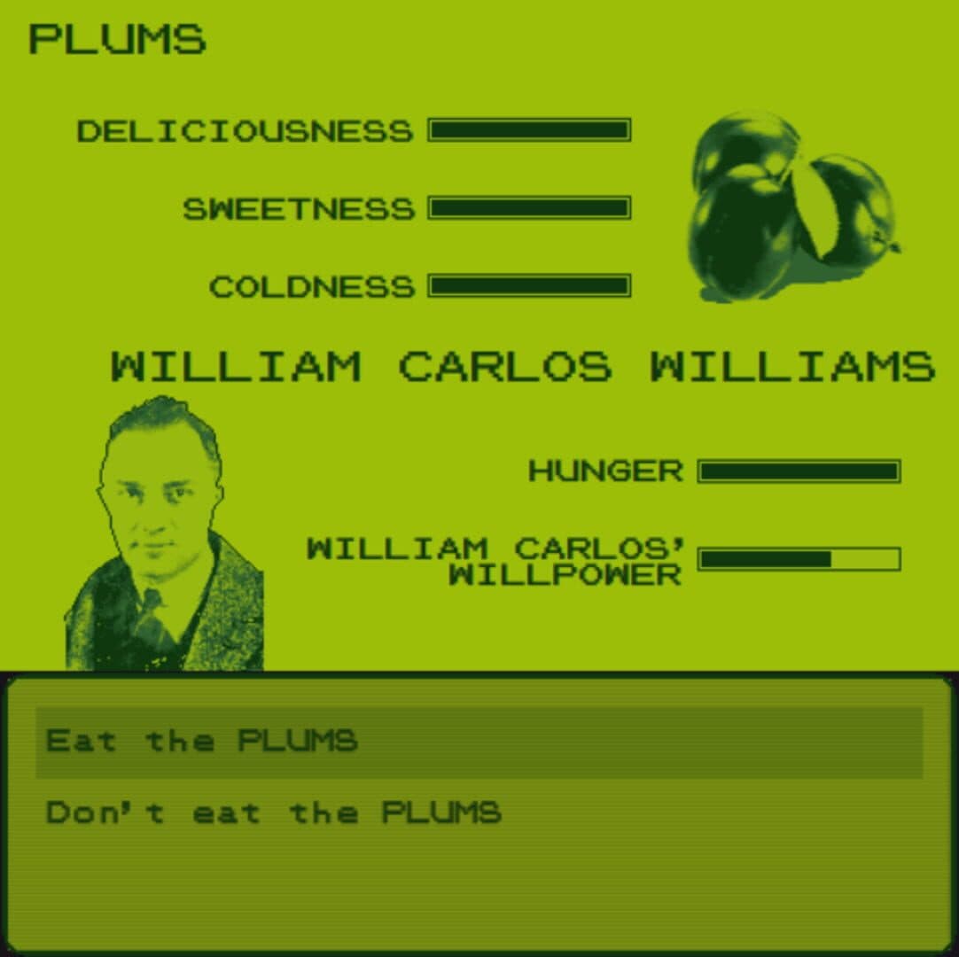 Gotta Eat the Plums! With William Carlos Williams cover art