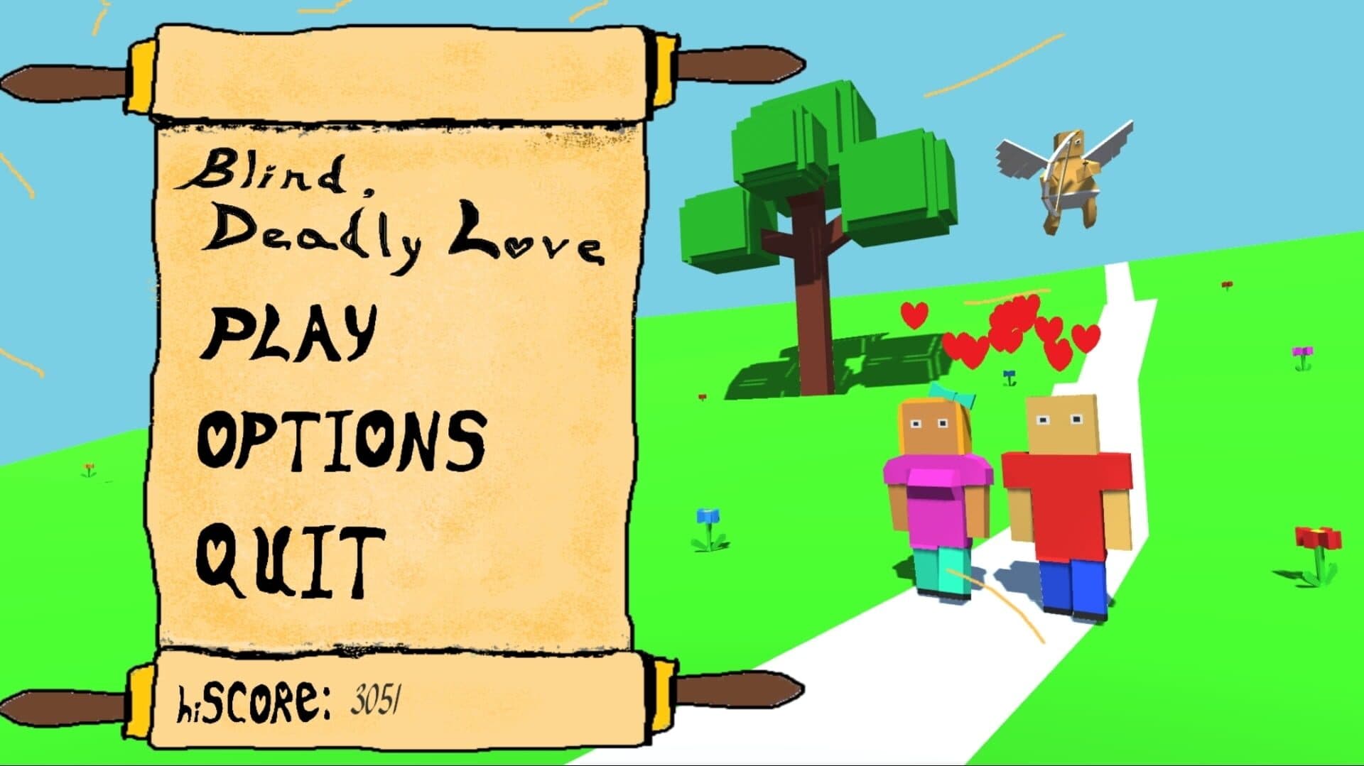 Blind Deadly Love cover art