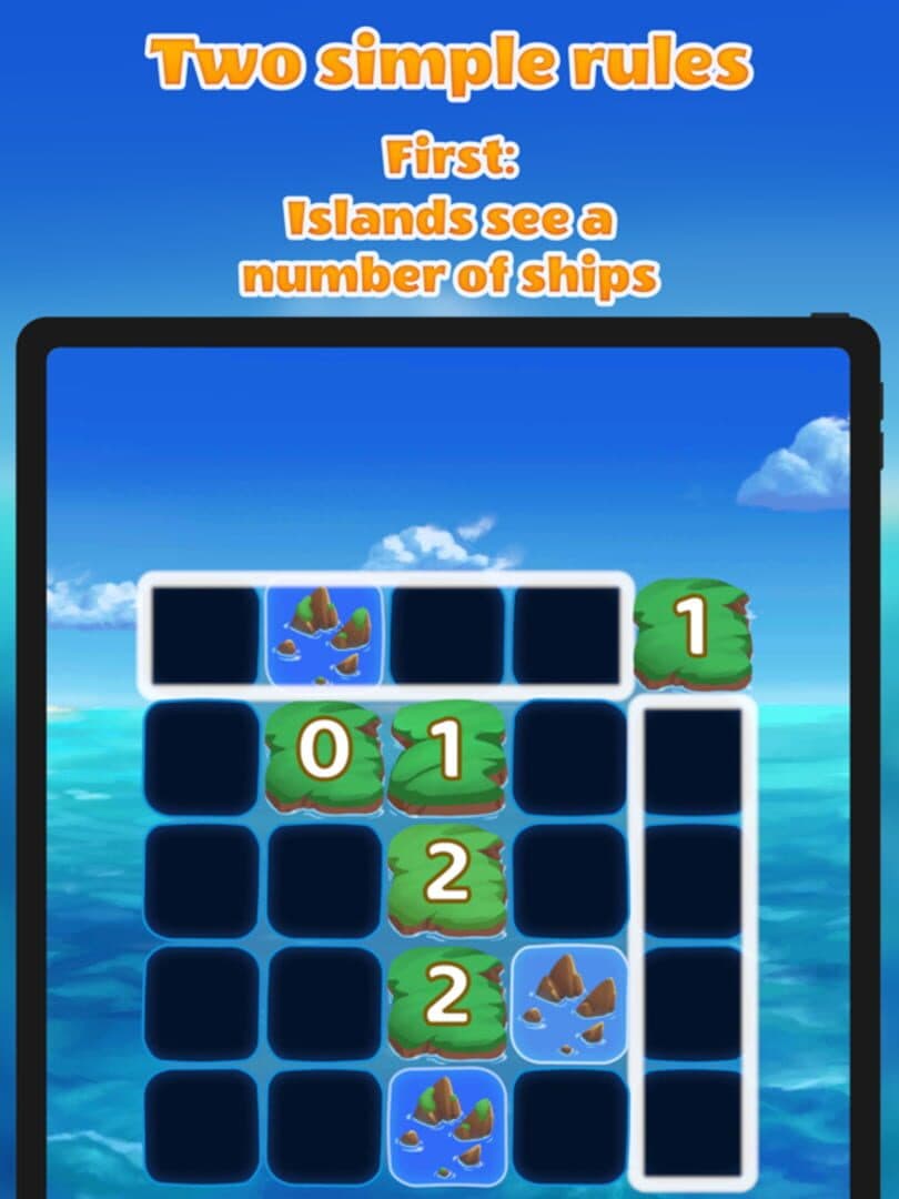 Islands and Ships logic puzzle cover art