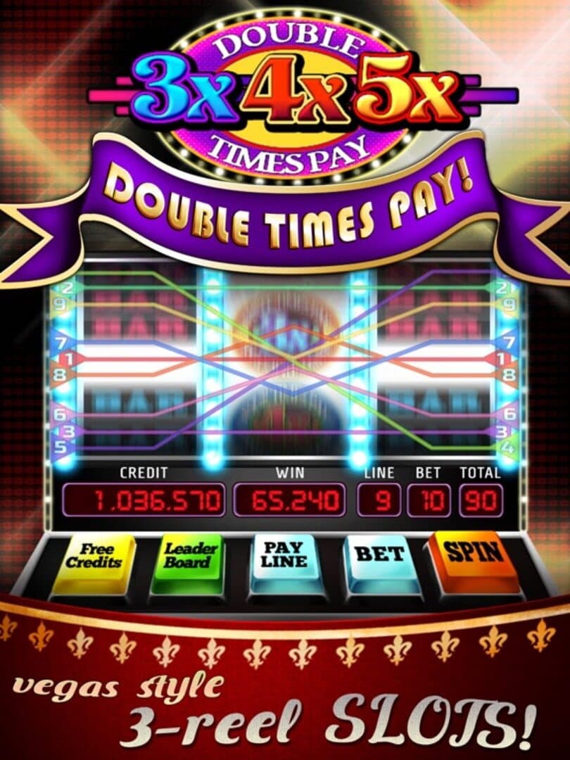 Double 345 Slots cover art