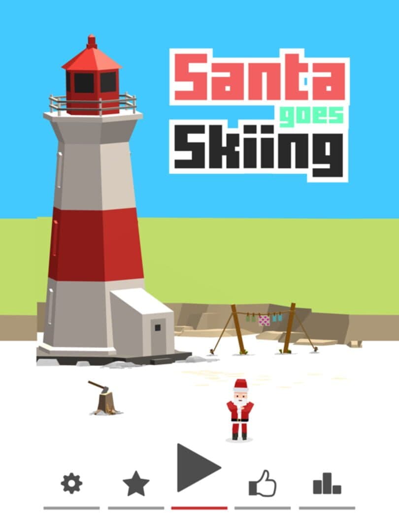 Santa Goes Skiing cover art
