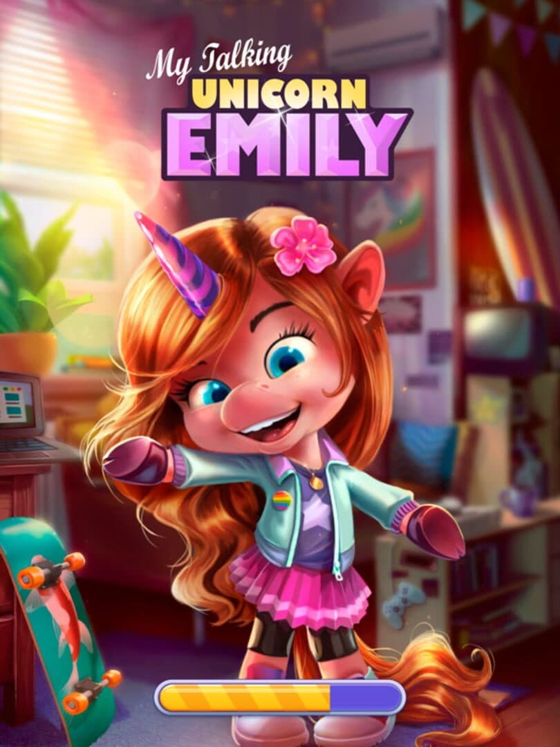 My Talking Unicorn Emily cover art