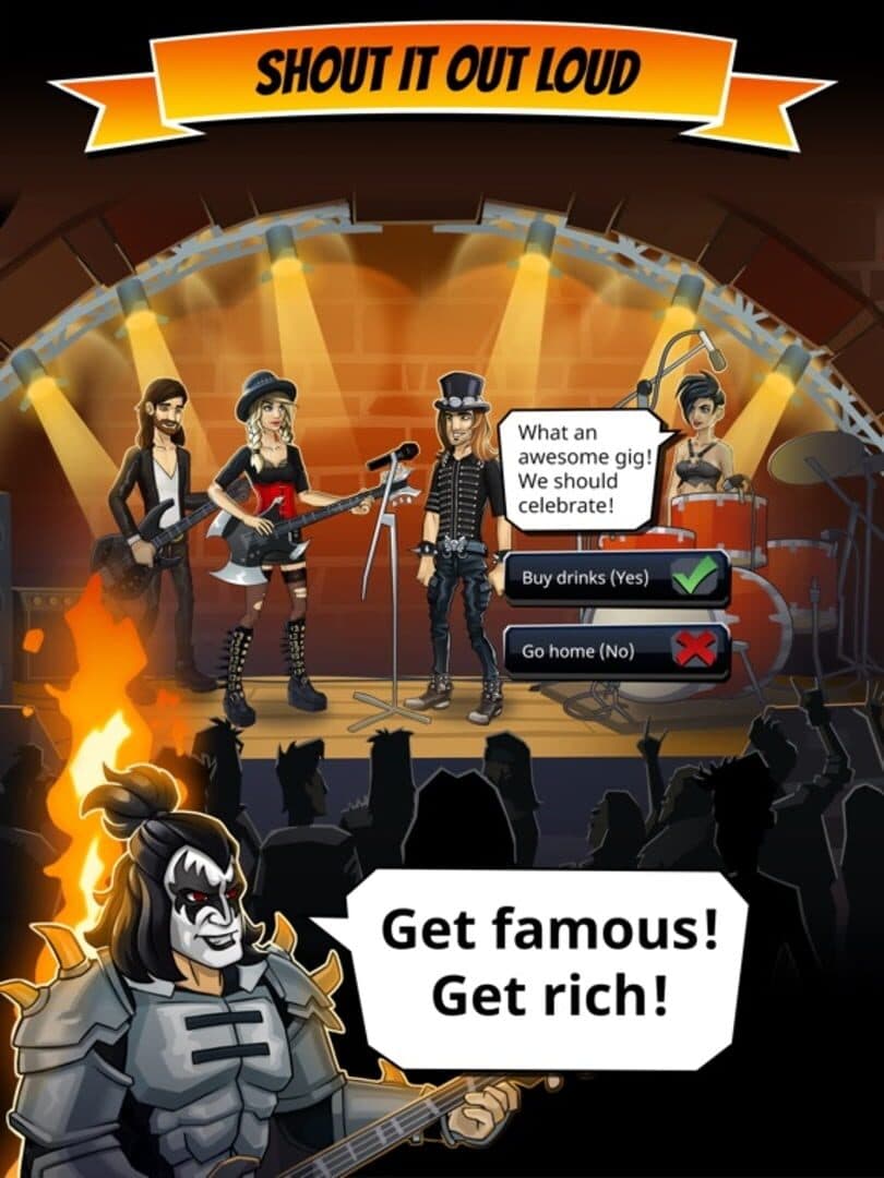Kiss Rock City: Be A Rockstar cover art