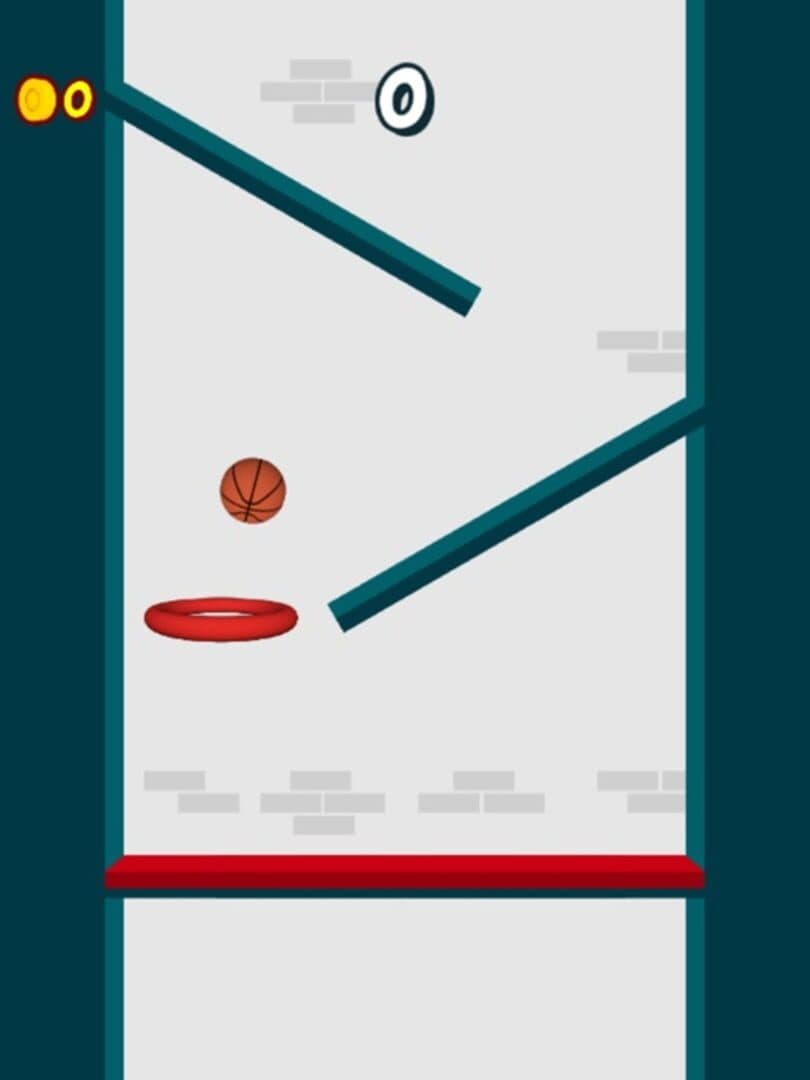 Dunk The Hoops: Bouncy Ball cover art