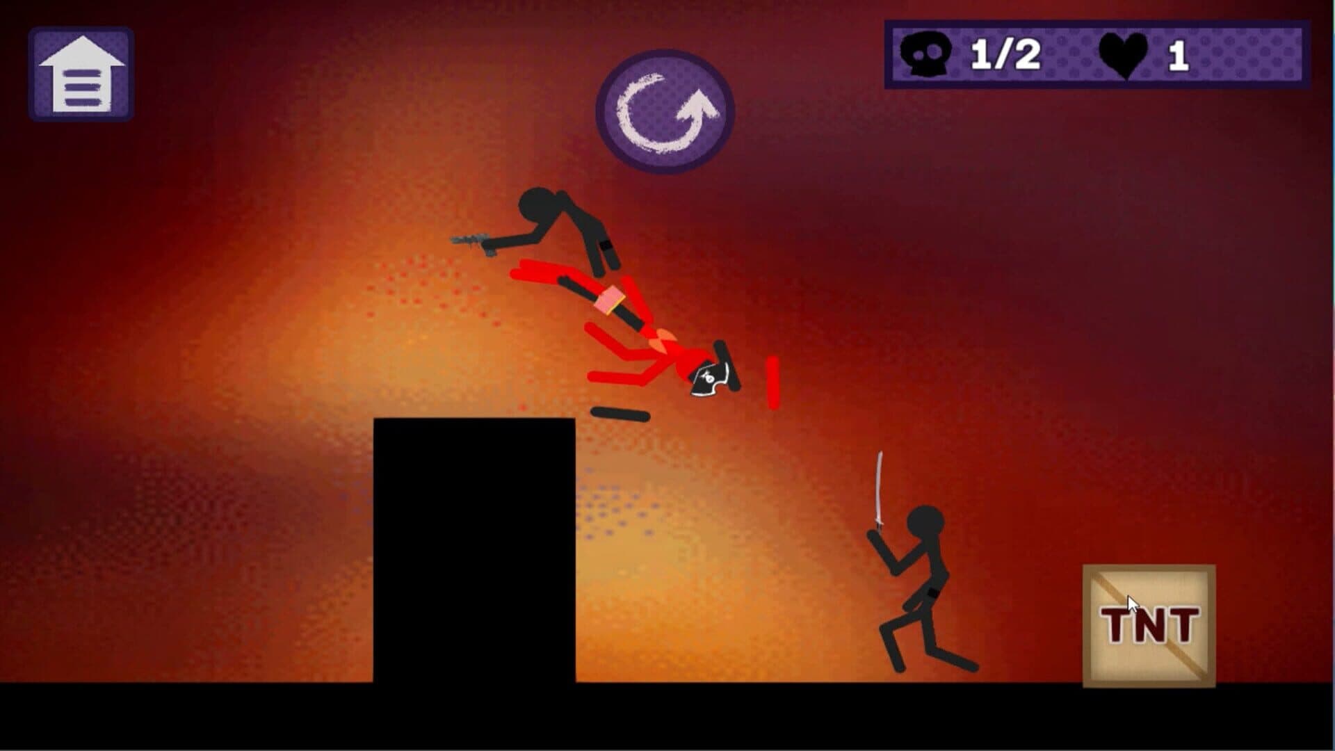 Stickman Backflip Killer zone cover art