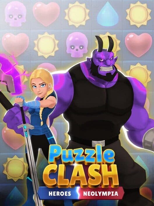 Puzzle Clash Heroes: Neolympia cover art