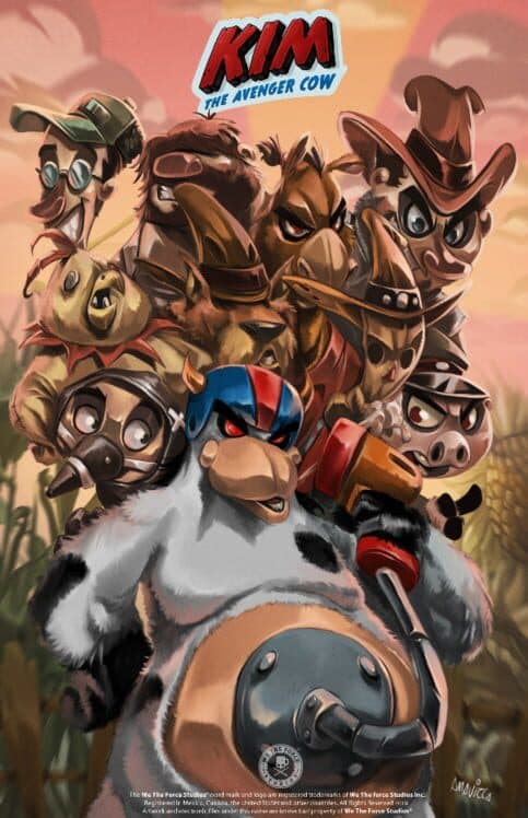 Kim the Avenger Cow cover art