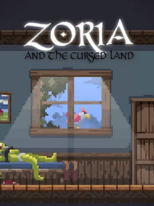 Zoria and the Cursed Land cover art