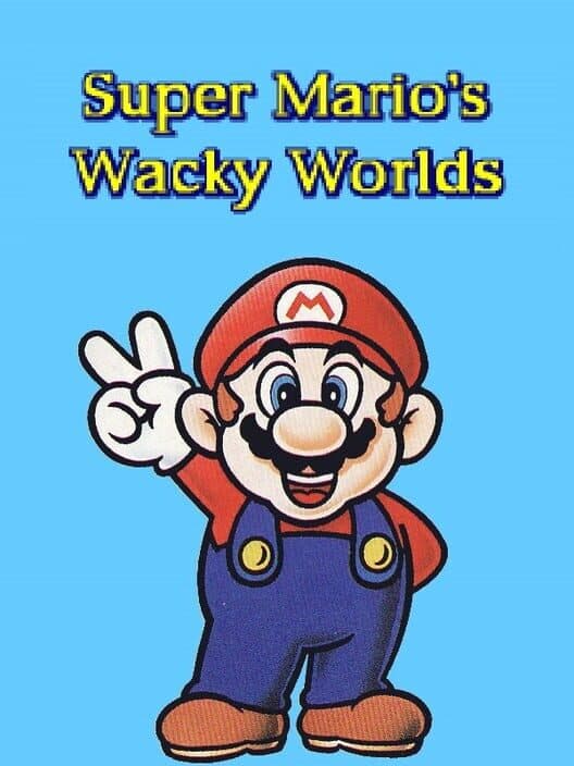 Super Mario's Wacky Worlds cover art