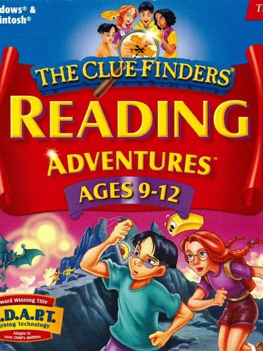 The ClueFinders Reading Adventures cover art